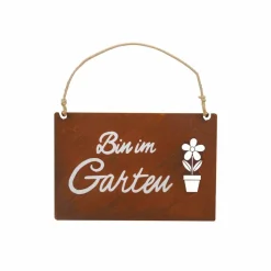 Dekoration Bin im Garten