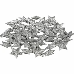 Dekoration Stern, Format: 1,5 x 1,5 x 0,5, 50 Stück