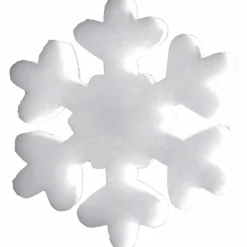 Deko-Schneeflocke, Ø: 11 cm, Vlies, 4 Stück