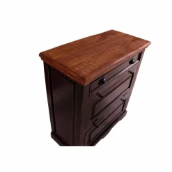 Dielen-Set »CORSICA«, Holz, schwarz