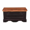 Dielen-Set »CORSICA«, Mangoholz, schwarz/honig