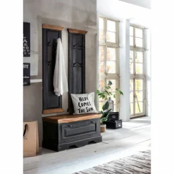 Dielen-Set »CORSICA«, Mangoholz, schwarz/honig