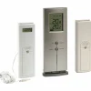 Digital-Funkthermometer, Kunststoff, weiß/grau