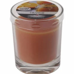 Duftkerze, orange, Duft: Orange