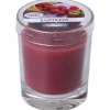 Duftkerze, rubinrot, Duft: Raspberry
