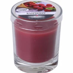 Duftkerze, rubinrot, Duft: Raspberry