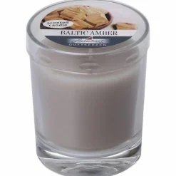 Duftkerze, taupe, Duft: Baltic Amber