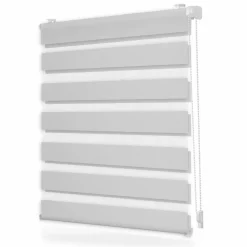 Duo-Rollo, ‎Klemmfix, B x L: 80 x 150 cm, Polyester, weiß