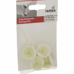 Eckenschutz, rund, Selbstklebend, weiß, Ø 25 mm