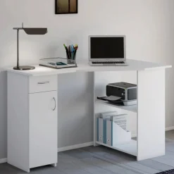 Eck-Schreibtisch »Linzia«, BxHxL: 77 x 76 x 118 cm