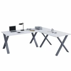 Eck-Schreibtisch »Lona«, BxHxL: 50 x 76 x 190 cm