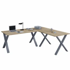 Eck-Schreibtisch »Lona«, BxHxL: 50 x 76 x 130 cm