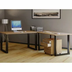 Eck-Schreibtisch »Lona«, BxHxL: 80 x 76 x 220 cm
