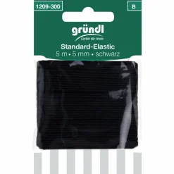 Elastikband, schwarz, Elastodien/Polyester