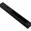 Endeinspeisung »URail«, BxHxL: 16,1 x 1,8 x 16,1cm, schwarz