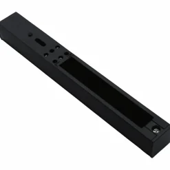Endeinspeisung »URail«, BxHxL: 16,1 x 1,8 x 16,1cm, schwarz
