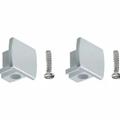 Endkappe »URail«, BxHxL: 1,3 x 1,8 x 2,1cm, chromfarben