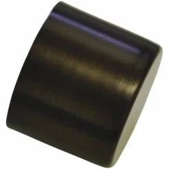 Endknopf, Chicago, Kappe, 20 mm, 2 Stück, Bronze