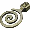 Endstück Eric, Blues, Spiralförmig, 20 mm, Bronze