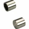 Endstück, Kappe, 16 mm, 2 Stück, Silber