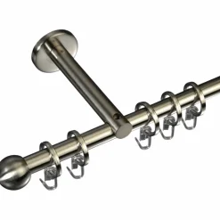 Endstück, Kugel, 16 mm, 2 Stück, Silber
