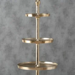 Etagere »Phill«, Höhe: 200 cm, Aluminium, goldfarben