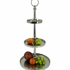 Etagere, silberfarben