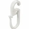 Faltenlegehaken, Weiß, 8 Stück