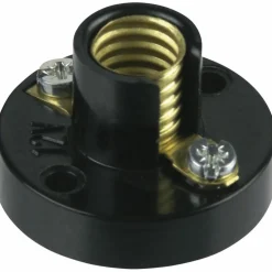 Fassung, Kunststoff, E10, schwarz