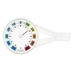 Fensterthermometer, Durchmesser: 7,8 cm ø , Kunststoff