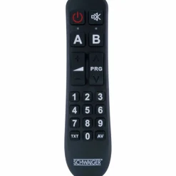 Fernbedienung, 2in1 8 Tasten, schwarz
