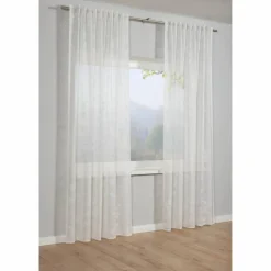 Fertigschal, Viskose/Polyester, transparent und lichtdurchlässig