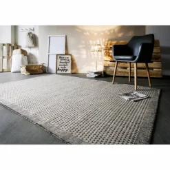 Flachgewebe-Teppich »Savannah«, BxL: 80 x 150 cm, hellbraun