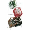 Flaschenkastenständer, HxBxT: 123 x 65 x 34 cm, Traglast: 40 kg/Boden