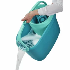 Fußbodenreinigung-Set »CLEAN TWIST M«, türkis, BxL: 27,5 x 47 cm