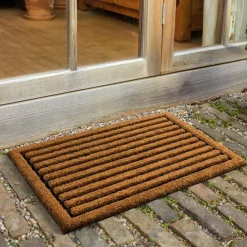 Fußmatte »Coco Home«, Höhe: 1,6 cm, Rutschfest, Antibakteriell, Kokos/Gummi
