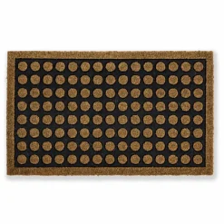 Fußmatte »Coco Home«, Höhe: 1,6 cm, Rutschfest, Antibakteriell, Kokos/Gummi