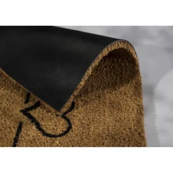 Fußmatte »Coco Smart«, halbrund, Höhe: 1,5 cm, Rutschfest, Antibakteriell, Kokos