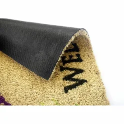 Fußmatte »Coco Style«, Höhe: 1,4 cm, Rutschfest, Antibakteriell, Kokos