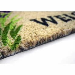 Fußmatte »Coco Style«, Höhe: 1,4 cm, Rutschfest, Antibakteriell, Kokos