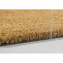 Fußmatte »Design«, Höhe: 1,4 cm, Rutschfest, Antibakteriell, Kokos