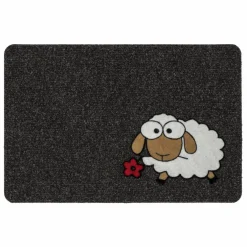 Fußmatte »Flocky Color«, Höhe: 0,6 cm, Rutschfest, Polypropylen (PP)