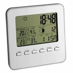 Funk-Wetterstation, Breite: 13 cm, Temperaturbereich: -50 bis 70 °C