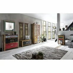 Garderobenpaneel »SPEEDWAY«, mit 4 Haken, Altholz