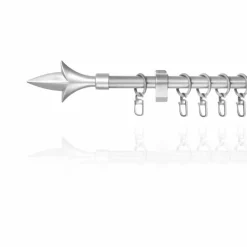 Gardinenstange, Länge: 7,5 cm, 1-läufig, Metall