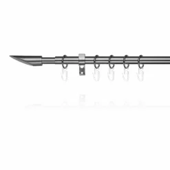 Gardinenstange, Länge: 10 cm, 1-läufig, Metall