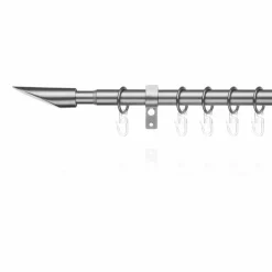 Gardinenstange, Länge: 10 cm, 1-läufig, Metall