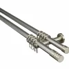 Gardinenstangen-Set »Zylinder«, Länge 2000 mm, Ø 20 mm, Metall
