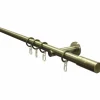 Gardinenstangen-Set »Zylinder«, Länge 1200 mm, Ø 20 mm, Metall