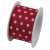 Geschenkband »Hot Spots«, Taft, Länge: 200 cm, rot